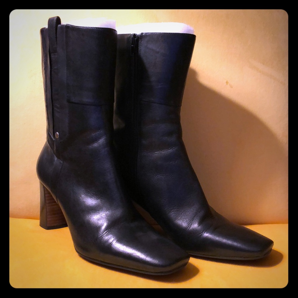 Women’s Nine West Black Boots Size 7 1/2